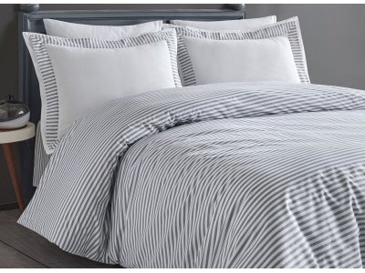 Постельное белье Turkiz - Santiago Grey (Turkey), евро комплект Постельное белье Turkiz - Santiago Grey (Turkey), евро комплект